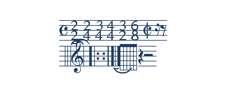 MusiQwik Bold Other Characters