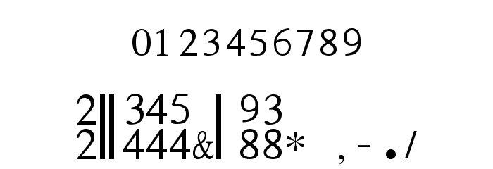 MusiSync Font OTHER CHARS