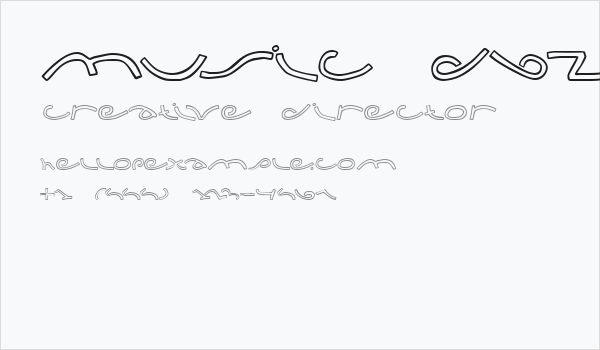 Music DBZ Business Card