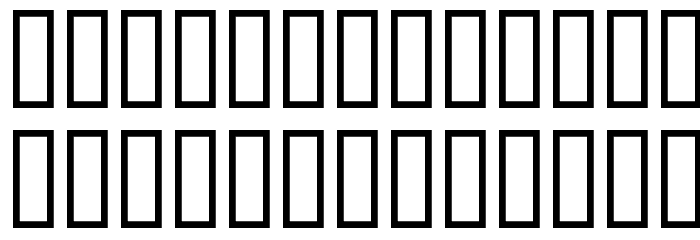 Music For Your Ears Font LOWERCASE
