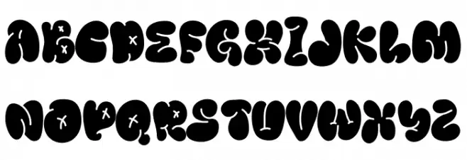 Music Vibes Font UPPERCASE