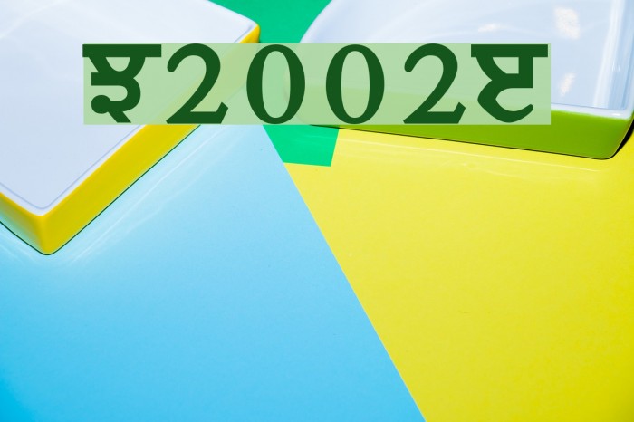 Music2002J Font examples