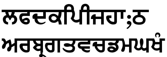 Music2002J Font LOWERCASE