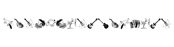 MusicInstruments Font