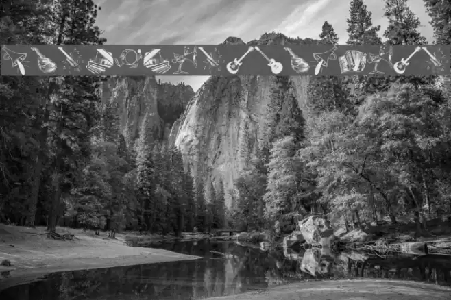 MusicInstruments Font examples