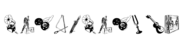 MusicMuseal  Free Fonts Download