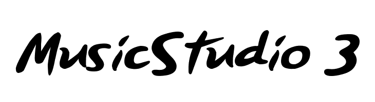 MusicStudio 3 Font
