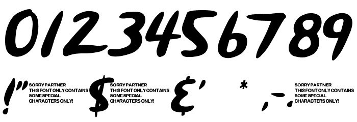 MusicStudio 3 Font OTHER CHARS