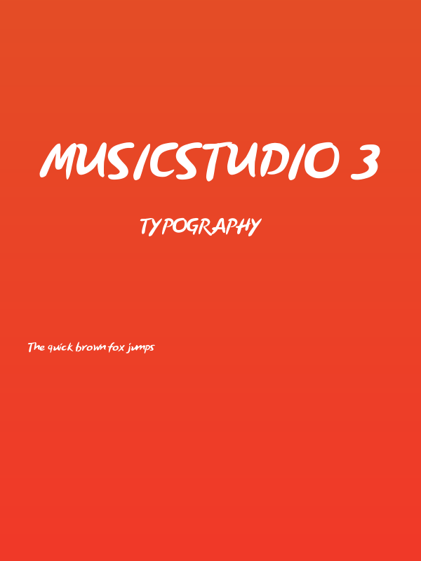 MusicStudio 3 Poster