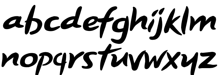 MusicStudio 3 Font LOWERCASE