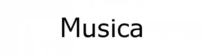 Musica  フリーフォントのダウンロード