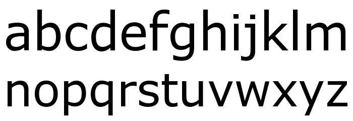 Musica Font LOWERCASE