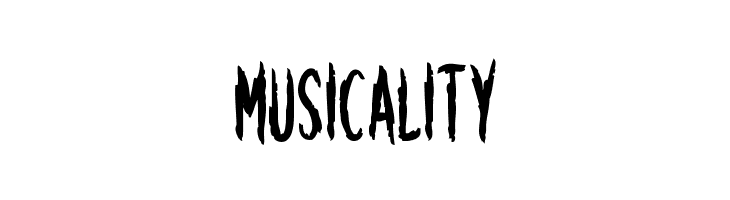 Musicality  नि: शुल्क फ़ॉन्ट्स डाउनलोड