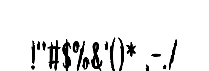 Musicality Font OTHER CHARS