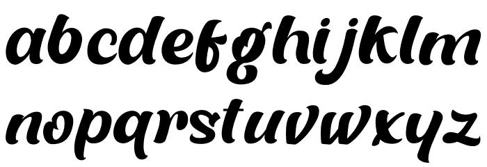 Musician Demo Font LOWERCASE