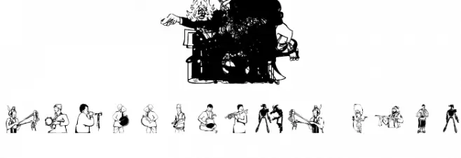 Musicians Font OTHER CHARS