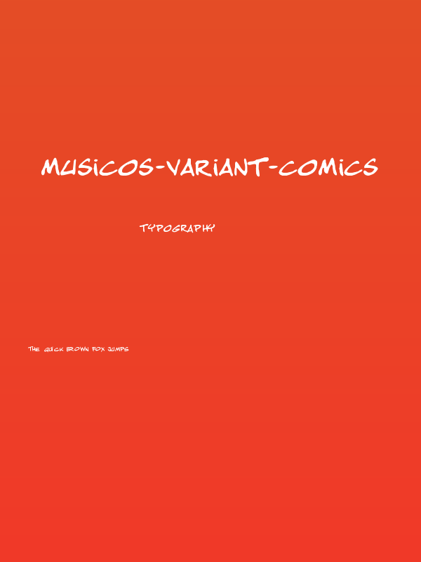 Musicos-variant-comics Poster