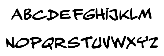 Musicos-variant-comics Font LOWERCASE