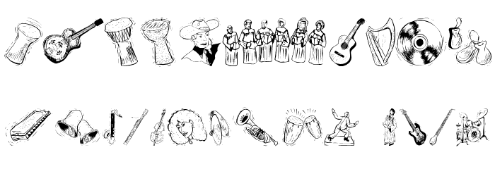 Musicus Font OTHER CHARS