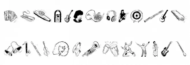 Musicus خط أحرف صغيرة