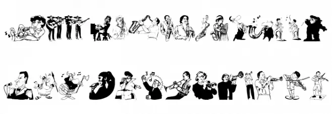 Musikantenstadel Caratteri MINUSCOLO