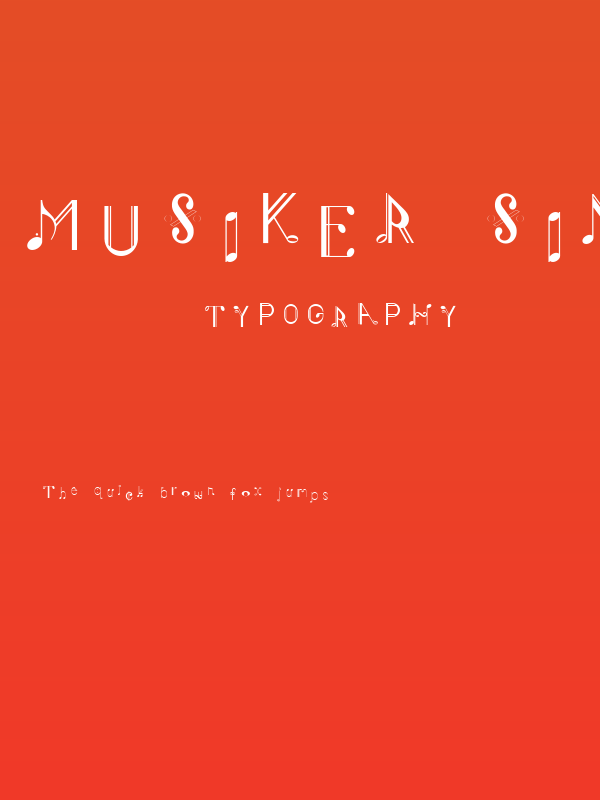 Musiker single Poster
