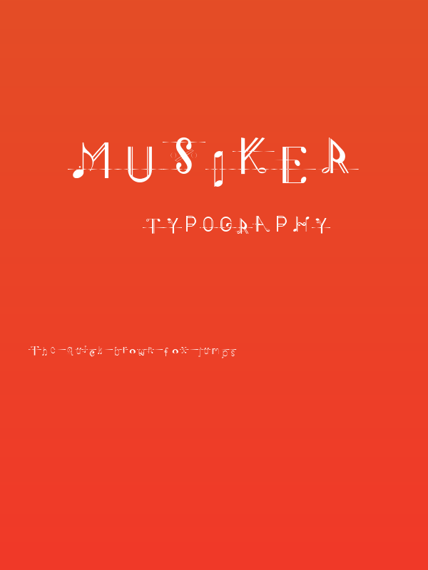 Musiker Poster