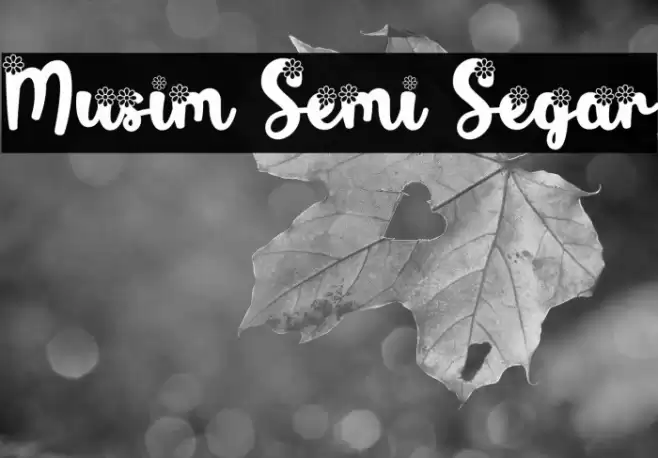Musim Semi Segar Fonte examples