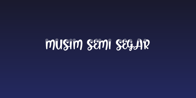 Musim Semi Segar Social Header