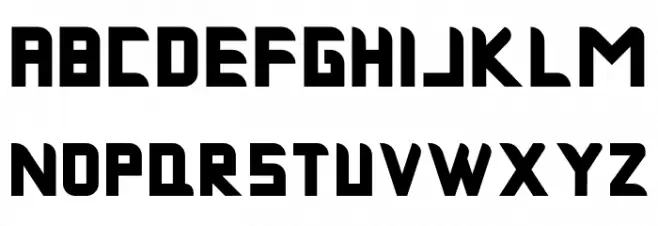 Musk Night Bold Schriftart Groß