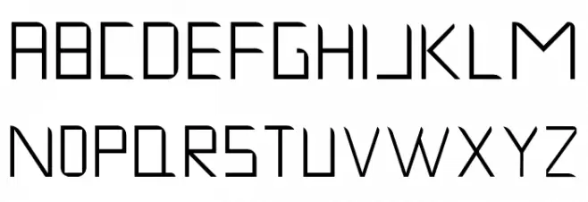 Musk Night Schriftart Groß