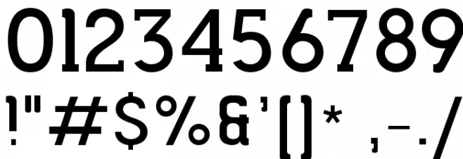 Musket Font OTHER CHARS