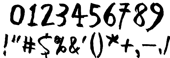 Muspi Merol Mirg Font OTHER CHARS