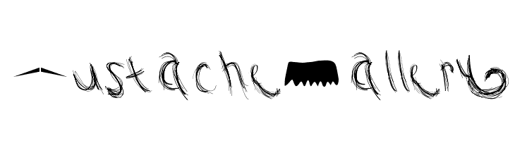 Mustache Gallery  لخطوط تنزيل