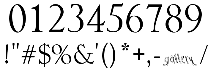 Mustache Gallery Font OTHER CHARS