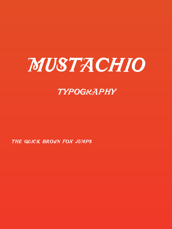 Mustachio Poster