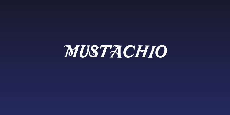 Mustachio Social Header