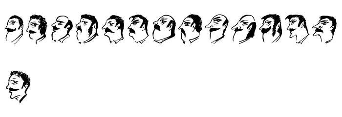 Mustachos Regular Font OTHER CHARS