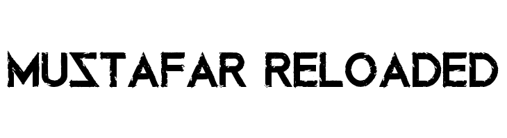 Mustafar Reloaded  baixar fontes gratis