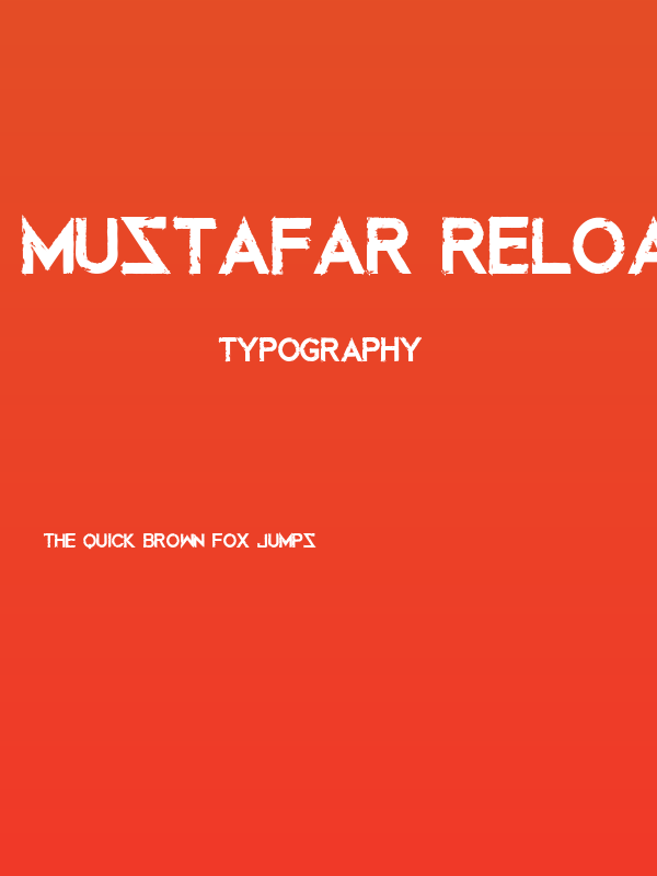 Mustafar Reloaded Poster