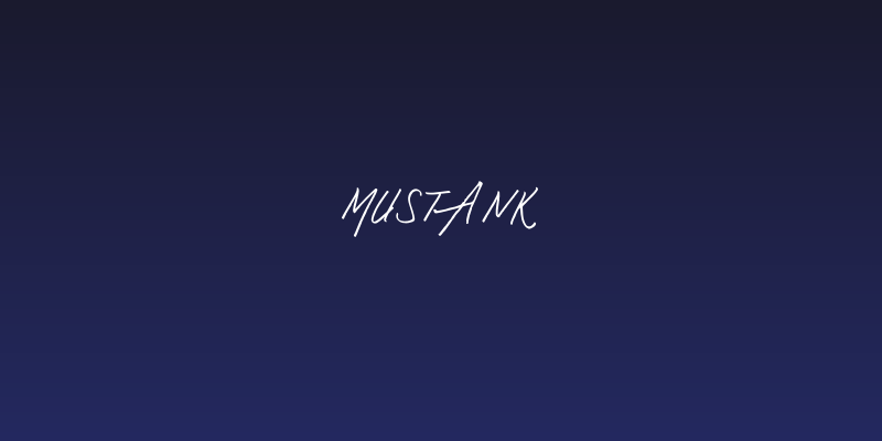 Mustank Social Header