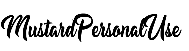 Mustard Personal Use   Fuentes Gratis Descargar