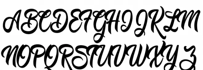 Mustard Personal Use  Schriftart Groß