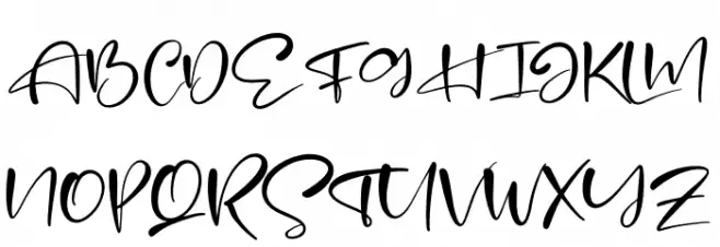 Mustard Schriftart Groß