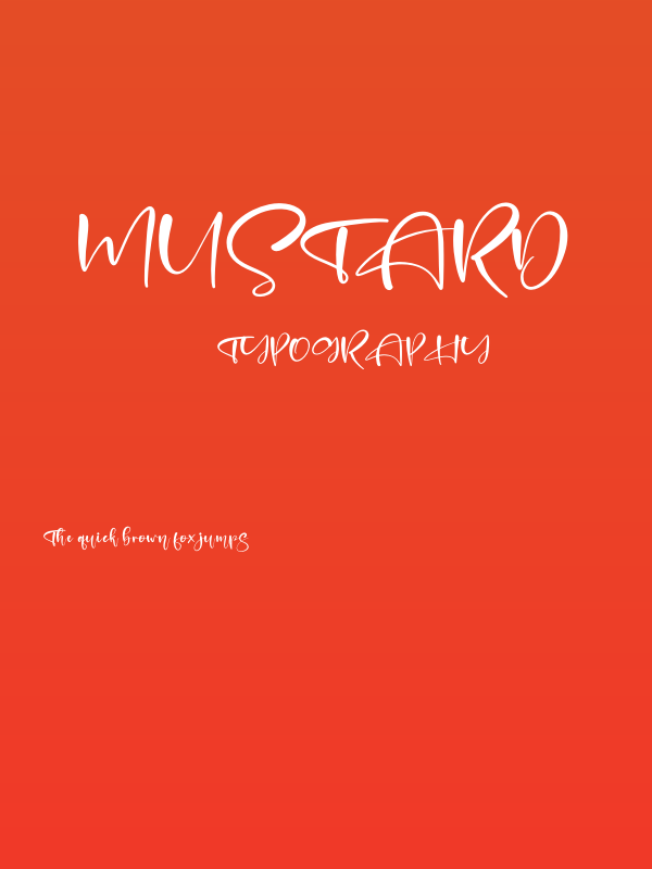 Mustard Poster