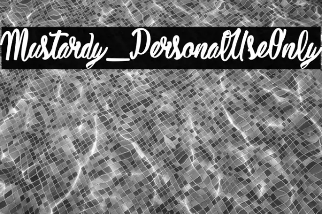 Mustardy_PersonalUseOnly Example 1