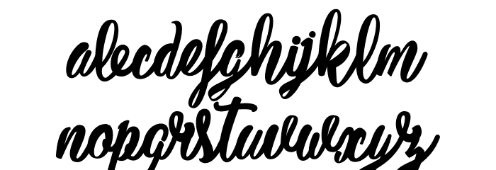 Mustardy_PersonalUseOnly Font LOWERCASE