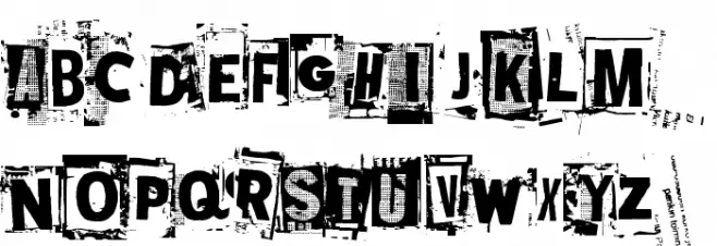 Mustasurma خط أحرف صغيرة