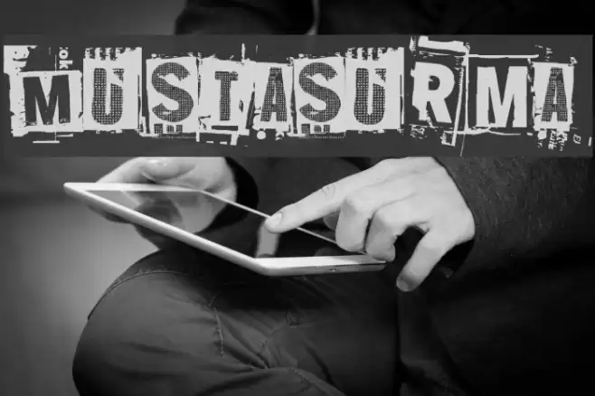 Mustasurma Font examples