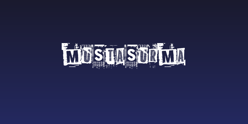 Mustasurma Social Header